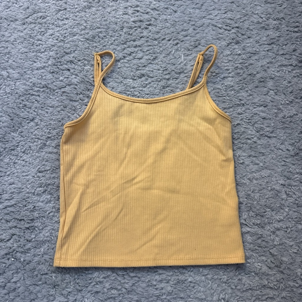 Yellow American Eagle Tank top